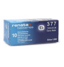 Renata 377 SR626SW 1.55V Alkalin Saat Pili 10 Adet
