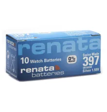 Renata 397 SR726SW 1.55V Alkalin Saat Pili 10 Adet