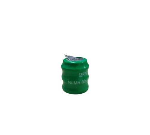 Sertec - 3.6V 3S1P 60 Mah 2 Pin NI-MH Buton Pil