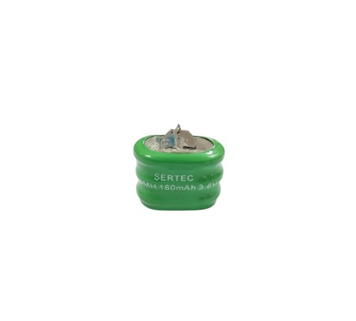 Sertec - 3.6V 3S1P 160 Mah 2 Pin NI-MH Buton Pil