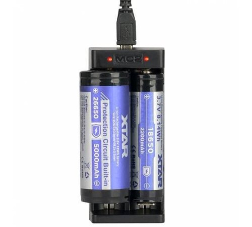 Xtar MC2 İkili Li-ion Pil Şarj Cihazı