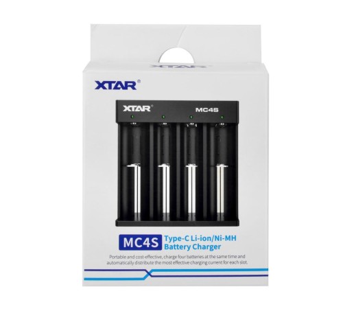 Xtar MC4S Dörtlü Li-ion / NI-CD / NI-MH Pil Şarj Cihazı