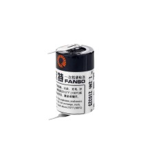 FANSO ER14250H 3.6V 1/2 AA Size Lithium Pil (Li-SOCL2) 2 PIN