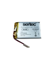 Sertec 503450 3.7V 1000 MAh Li-Polymer Pil (Devreli/1.5A)
