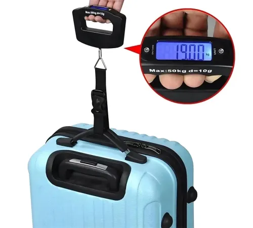 Fithome TY-S11 Dijital Askılı Bagaj Tartısı 50 Kg LCD Ekranlı Bavul Kantarı