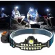 Fithome W690 7 Aydınlatma Modlu XPE COB  LED Sensörlü Dahili Pilli USB Şarj Edilebilir Kafa Feneri