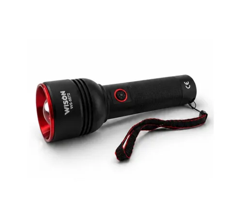 Wison WS-5572 20Watt 2000 Lümen Uzun Menzilli USB Type-C Şarjlı El Feneri