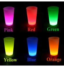 Neon Parti Glow Bardak 1.5 oz Karışık Renk 1 Adet Tekli