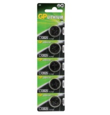 GP CR2025 3 V Lityum 5'li Para Pil