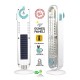 V-005 42 Ledli+Fener Solar Güneş Panelli Ultra Güçlü Ledli Şarjlı Işıldak