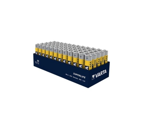 Varta Superlıfe Çinko Aaa Ince Kalem Pil 60lı Paket
