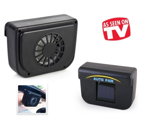Auto Fan Güneş Enerjisiyle Çalışan Araç İçi Soğutucu