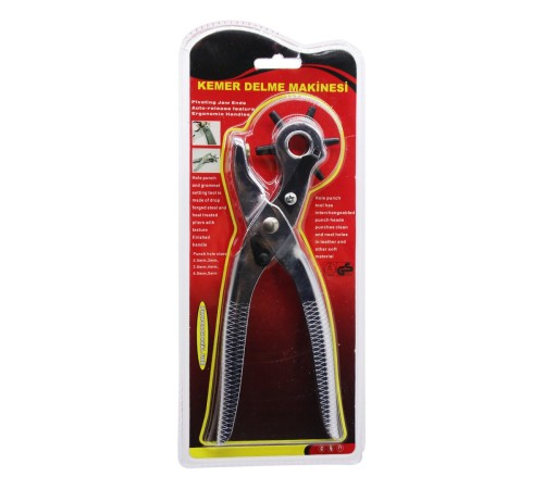 6 DİŞ METAL KEMER DELME MAKİNESİ PENSE