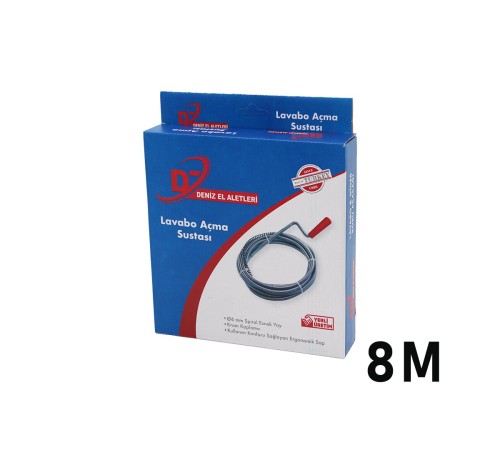 SUSTA 8MT SUSTA SPiRAL LAVABO - GİDER AÇAR