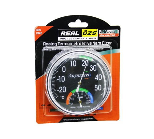 ANALOG TERMOMETRE ISI NEM ÖLÇER ANYMETERS