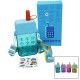 MATARA TELEFON MODELİ RENKLİ MİKA KRİSTAL SULUK MATARA PİPETLİ VİDALI KAPAK ASKILI 300ML