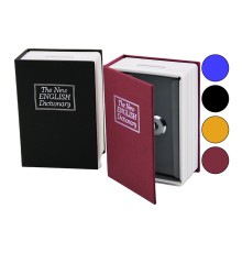 KUMBARA HOMESAFE BOOKSAFE BÜYÜK 180X115X55MM KİTAP MODELİ KİLİTLİ KASA KUMBARA