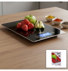 CAM MUTFAK TARTISI TERAZİ LCD EKRAN 5KG/1GR PİLLİ=CR2032 GR/OZ/ML/IB ÖLÇÜM SKS-4526