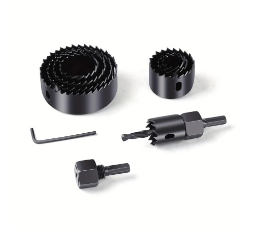 11İN1 BUAT AÇMA PANÇ SETİ METAL AHŞAP PVC ALÇIPAN PLS. 19-22-29-32-38-44-51-64MM