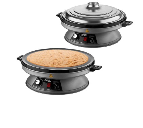 KATMER YUFKA SACI TERMOSTATLI STANDLI 3000W EMAYE KAPLI GENİŞ ÜST YÜZEY 53CM GENİŞLİK