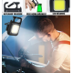LED Işıklı Flash Özellikli 4 Modlu  Anahtarlık El Feneri
