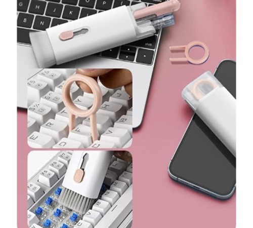 ÇOK FONKSIYONLU 7 IN 1 AIRPODS KLAVYE EKRAN KULAKLIK TEMIZLEME KITI
