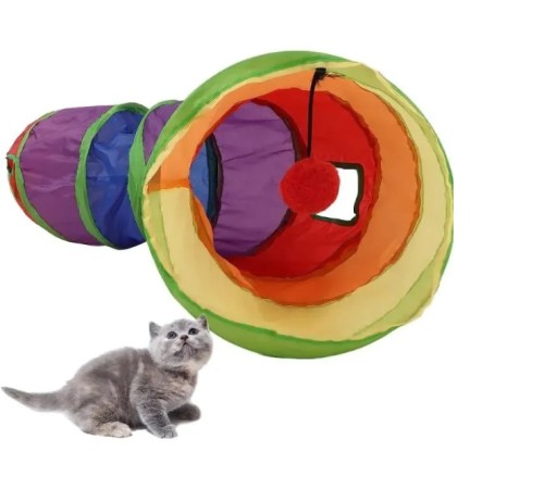 Kedi Oyun Tüneli 117 cm