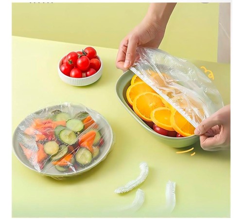Lastikli Tencere Ve Tabak Bonesi 100 Adet (24cm)