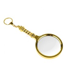 5x90mm Tüm Metal Altın Renkli, Hediye Büyüteç,optik Lensler Ile çinko Alaşım Metal çerçeve
