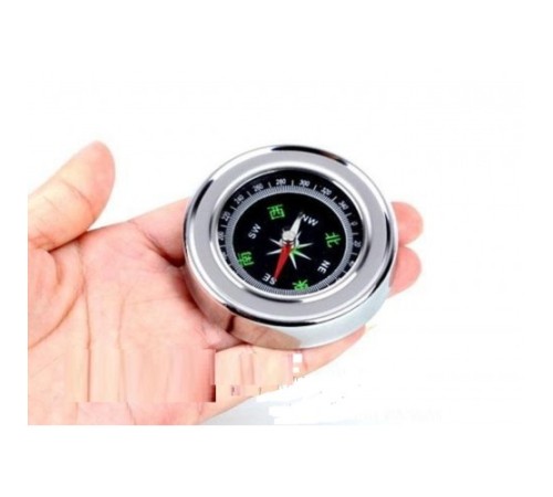 Yuvarlak Metal Kasa Dayanıklı Pusula 60mm