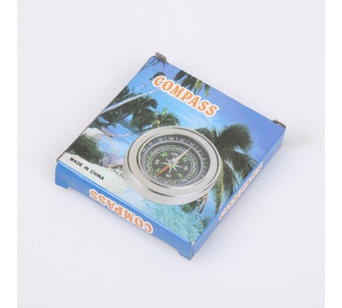 Yuvarlak Metal Kasa Dayanıklı Pusula 80mm