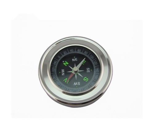 Yuvarlak Metal Kasa Dayanıklı Pusula 80mm