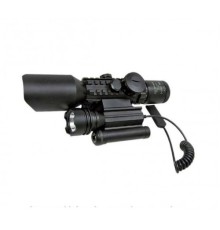 3-10x42 Zoomlu Av Dürbünü Lazer Zenon Fenerli M9