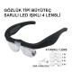 Şarjlı Gözlük Büyüteç 4 Farklı Lens -11537Dc