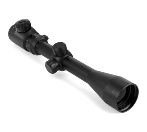 3-9x40 Zoomlu Çıft Işıklı Av Tüfeği Dürbünü Montaj Kelepçeli