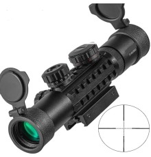 C3-9X26 EG Raylı Çift ışıklı Av Dürbünü  11mm/22mm
