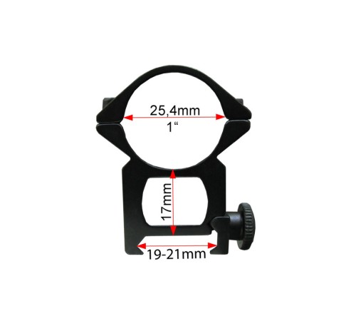 Çift vidalı 22 Mm Dürbün Montaj Ayağı