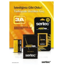 SERTEC - Samsung GALAXY NOTE / N7000 Uyumlu Batarya