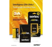 SERTEC - Samsung GALAXY NOTE 4 / N910 Uyumlu Batarya