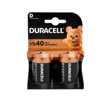 Duracell Alkalin Büyük Boy D Pil 2li