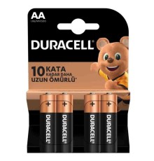 Duracell LR6 AA Alkalin Kalem Pil 4'lü Paket