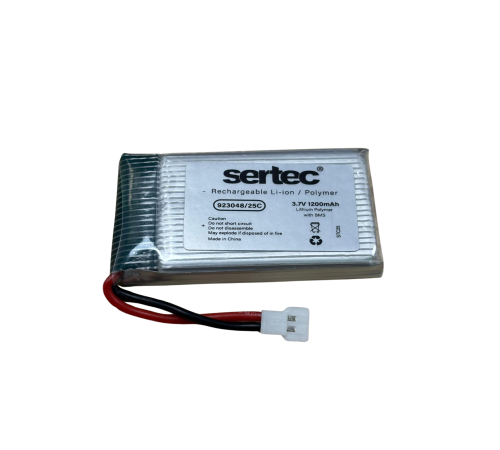 Sertec / 923048 / 3.7V - 1200mAh - 25C BEYAZ SOKET
