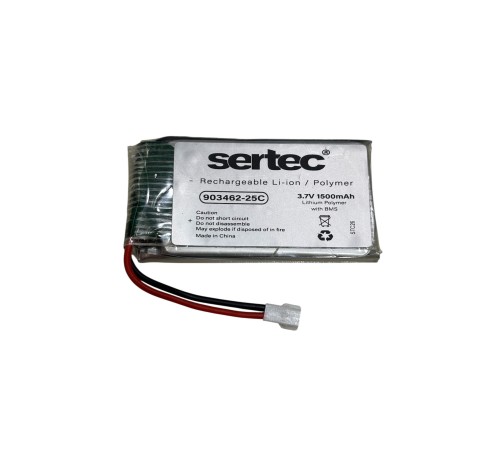 Sertec / 903462 / 3,7V - 1500mAh. - 25C  BEYAZ SOKET