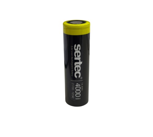 Sertec INR21700 3.7V 4000 mah 12.5C Li-ion Şarjlı Pil