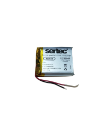 Sertec 803035 3.7V 800 MAh Li-Polymer Pil (Devreli/1.5A)