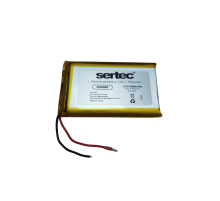 Sertec 105080 3.7V 5000 mAh Li-Polymer Pil (Devreli/1.5A)