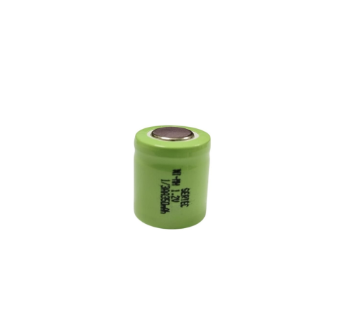 Sertec - 1.2V 350 Mah - 1/3AA - Ni-MH Şarjlı Pil - (Başsız / Flat Head)