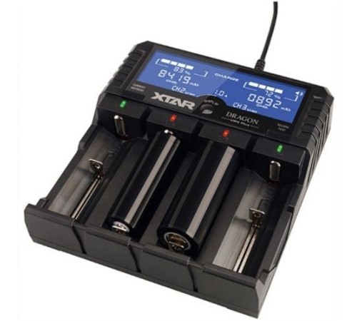 Xtar DRAGON VP4 PLUS Li-ion / NI-CD / NI-MH Pil Şarj Cihazı