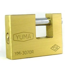 Yuma Kayar Milli Pirinç Asma Kilit 70 mm
