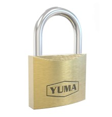 Yuma Türk Malı Pirinç Kısa Asma Kilit 32 mm